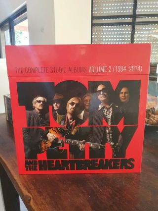 Rare Oop Tom Petty And The Heartbreakers - Complete Studio Albums Volume 2 Box