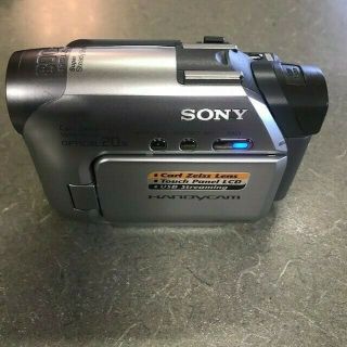 Sony Handycam Dcr - Hc21 Mini Dv Camcorder With Accessories And Case.  Rarely