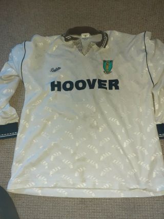 Rare Match Worn Merthyr Tydfil 1987 1989 1990 Football Shirt Meduim