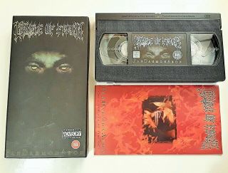 Cradle Of Filth - Pandaemonaeon (vhs 1999) Official Video (uk Black Metal) Rare