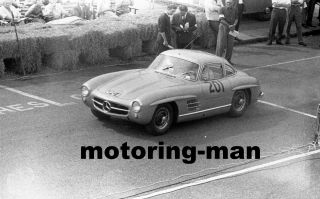1962 1963 Mercedes 300sl Wpg4 Brighton Speed Trials Very Rare Photograph