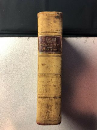 Rare 1882 A Treatise Of The Civil Jurisdiction Of Justices Of The Peace In Texas