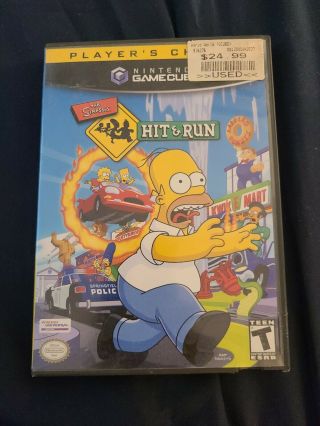 The Simpsons: Hit & Run (nintendo Gamecube) Cib Complete Rare