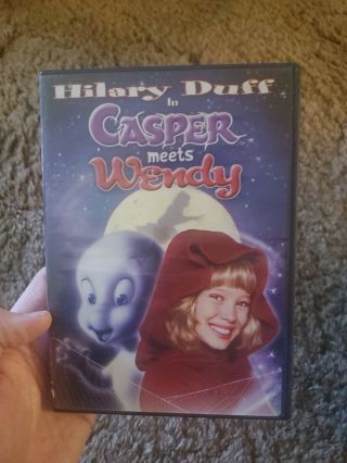 Casper Meets Wendy (dvd,  2005,  Full Screen) Hilary Duff Mega Rare Oop