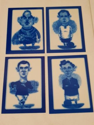 Everton 100 Seasons At The Top Cards.  Much Sought After,  Rare 100 Years