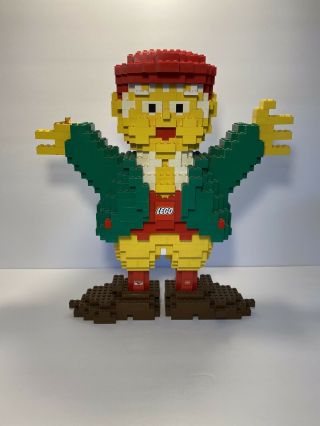 Rare 14 " Lego Ernie Keebler Elf Store Display Promotion Sculpture Collector Item