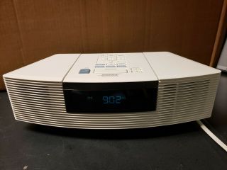 Bose Wave Radio Cd Player Alarm Clock Model Awrc - 1p Wow Rare