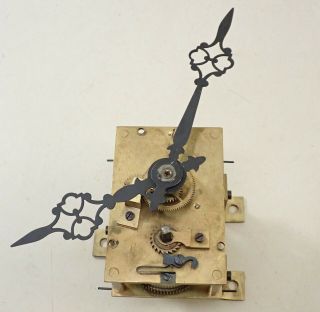 Antique German Gustav Becker Wall Clock Movement Parts Repair