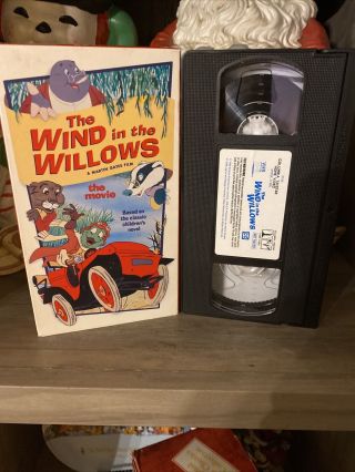 The Wind In The Willows Vhs Mr.  Toad Feature Length Vg,  Likenew Rare