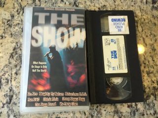 Russell Simmons The Show Rare Vhs 1995 Hip Hop Documentary Dr Dre Notorious Big