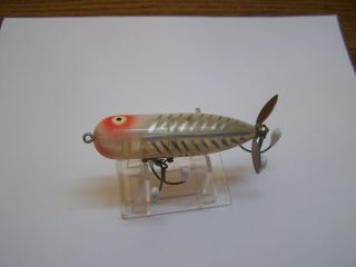 Old Antique Vintage Heddon Magnum Torpedo Spook Fishing Lure Bait Great Color Ex