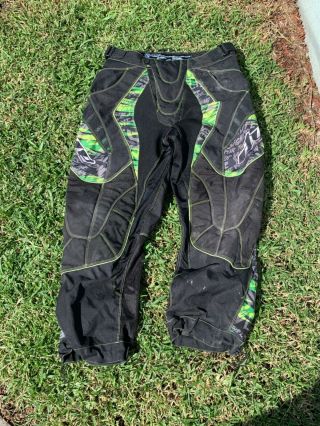 Dye C12 Green Paintball Pants Rare