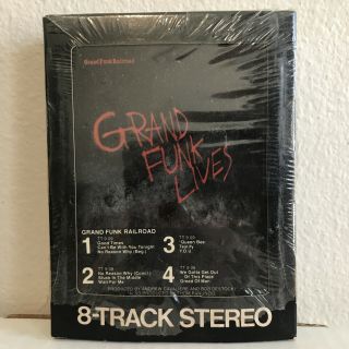 Grand Funk Railroad - Grand Funk Lives - 8 - Track Tape M8 3625 Rare Label