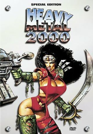 Heavy Metal 2000 Dvd - Special Edition - Silver Cover - Rare - Fast Ship