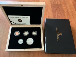 2010 Canada Limited Edition 1935 - 2010 Proof Set 75th Anniversary Rare