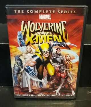 Rare Marvel Wolverine And The X - Men: The Complete Series (dvd,  2010,  3 - Disc Set)
