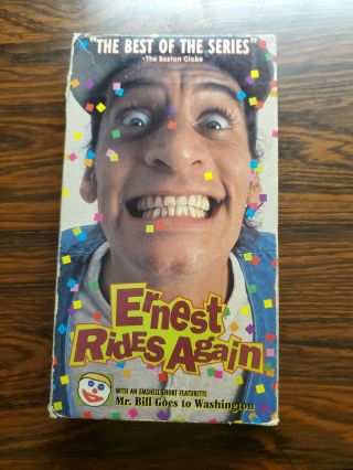 Ernest Rides Again (vhs,  1993) Rare Version
