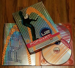 /374\ U2 - Popmart: Live From Mexico City 2 - Disc Deluxe Dvd Digipak Rare & Oop