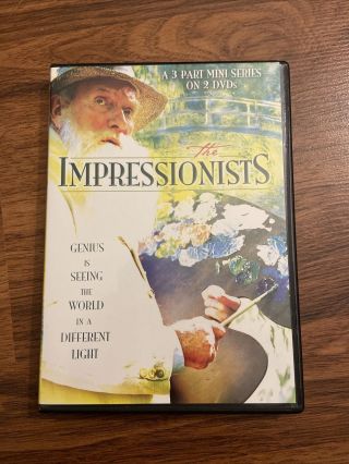 The Impressionists (dvd,  2006,  2 - Disc Set) 3 Part Series Bbc Oop Rare Htf