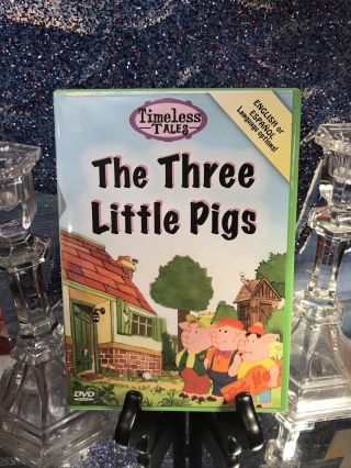 Timeless Tales - The Three Little Pigs Dvd Rare Oop Htf Kids Classic Pics