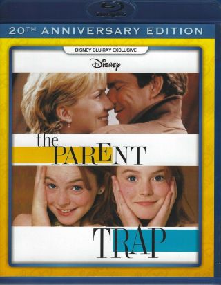 1998 Rare Walt Disney Blu - Ray: The Parent Trap / Lindsay Lohan Dennis Quaid Nata