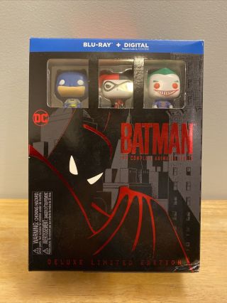 Batman: Complete Animated Series Deluxe Limited Edition (blu - Ray,  2018) Rare Oop