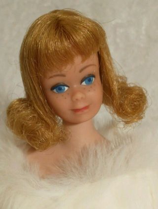 Vintage Barbie Friend Midge Strawberrie Blonde Doll Mattel 1960s