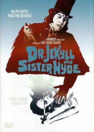 Dr.  Jekyll And Sister Hyde (dvd,  2001) Like Pal Reg 2 Import Rare