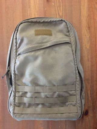 Goruck Gr1 Rare Coyote Brown 26l Made In Usa Frame Sheet Backpack