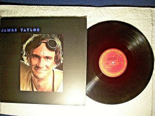 James Taylor " Dad Loves His Work " Signed Autographed Album Cover Rare