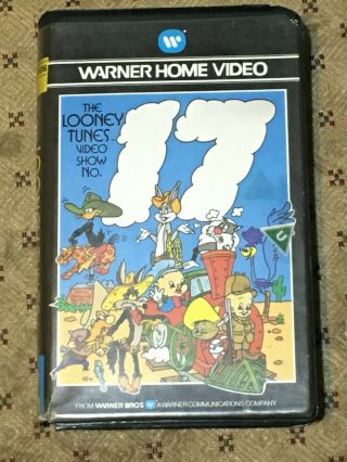 The Looney Tunes Video Show 17 Vhs Rare