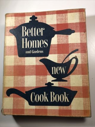 Vintage Better Homes And Gardens Cookbook 5 Ring Binder 1st Edition 1953 - See