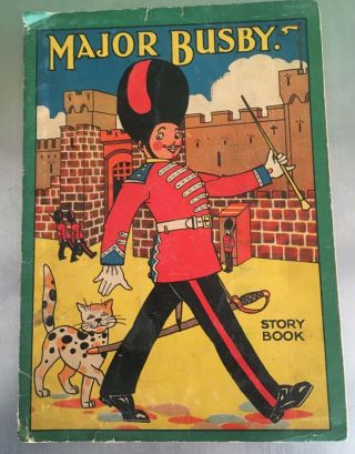 Major Busby / The Chase Poems Book Rare Early 20th Century Childrens Book