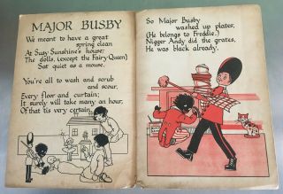 Major Busby / The Chase Poems Book rare early 20th century childrens book 2