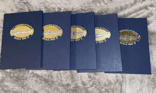 Rare U.  S.  Submarine Veterans Of World War 2; 4 Volume History Book Set,  Index