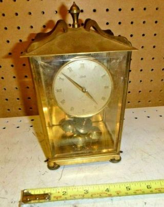 Old Vintage Antique Schatz Germany Shelf Mantle Anniversary Dome Clock