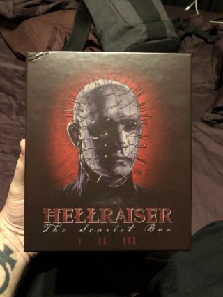 Hellraiser The Scarlet Box Arrow Video Blu - Ray Region A Box Set Oop & Rare
