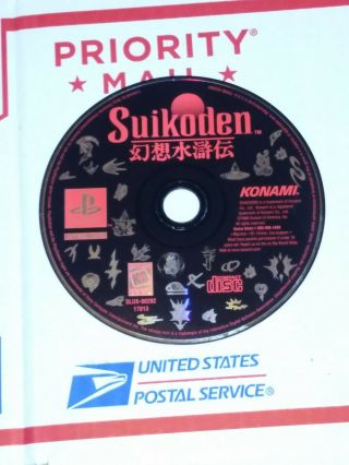 Suikoden (sony Playstation 1,  1996) Rare