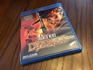 Django - 1966 - (blu - Ray Disc) Blue Underground Oop Rare Franco Nero