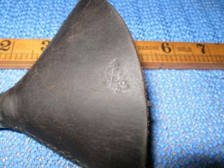 RARE WW2 DATED VICKERS MG LEATHER FUNNEL 1944 FOLDING TOOL WATER JACKET TOP UP 3