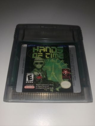 Hands Of Time (nintendo Game Boy Color,  2001) Gameboy Color Rare