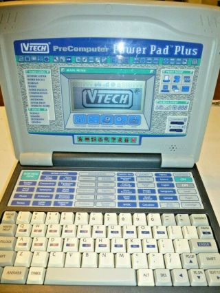 Vintage Vtech Precomputer Power Pad Plus and RARE No Battery cover 2