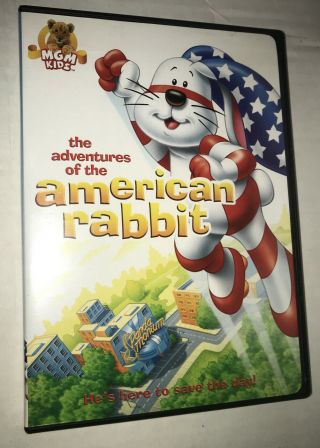 Adventures Of The American Rabbit Rare Oop Kids Dvd