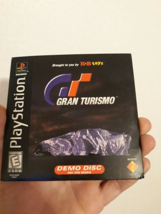 Sony Playstation 1 Gran Turismo Kb Toys Demo Disc (not For Resale) Rare