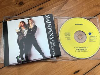 Madonna Into The Groove Cd Rare 3 Track Single Rare Release