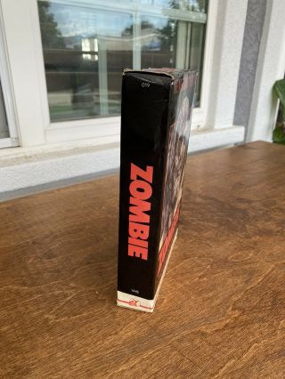 Zombie Rare Lucio Fulci Wizard Video Big Box Horror VHS 2