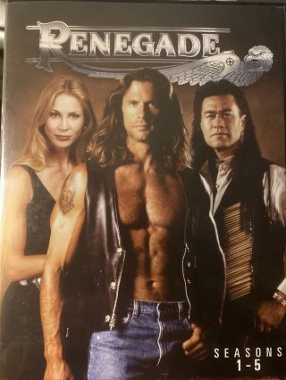 Renegade: Complete Series (dvd,  20 Disc Set) Rare Seasons 1 - 5 No Slip Cover