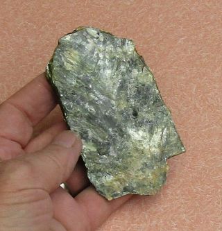 Large Mineral Specimen Of Green Phlogopite From Beaver Co. ,  Utah