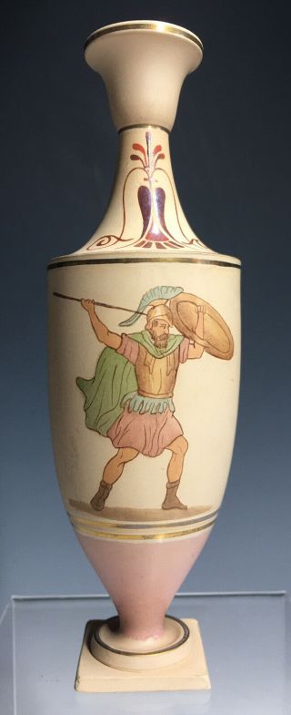 Rare 19th C.  Danish P.  Ipsen Kjobenhavn Neoclassical Roman Greek Amphora Urn