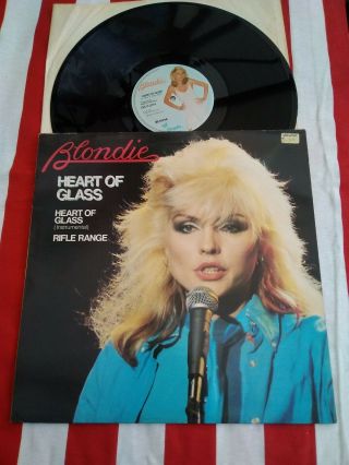 Blondie Heart Of Glass 12 " Vinyl Single Limited Edition Rare